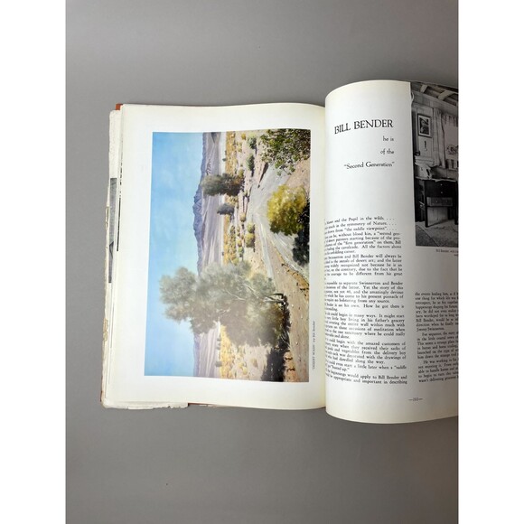 RARE Limited Edition - Ed Ainsworth - Painters of the Desert 1961 - Picture 11 of 13